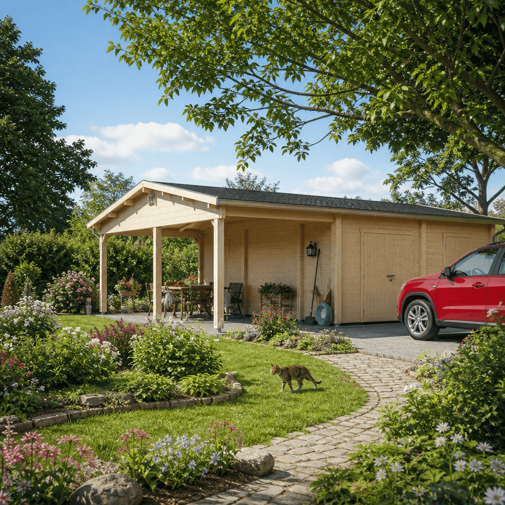 26% Rabatt ✓ Holzgarage Föhr 44