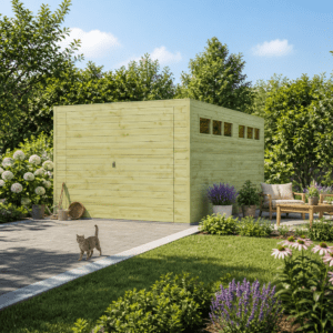 26% Rabatt ✓ Holzgarage QB-Line 15,30 m² Unkategorisiert online kaufen