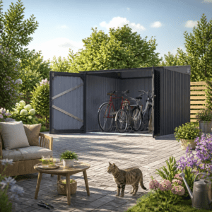 26% Rabatt ✓ Metall Fahrradgarage Pulti 3,69 m² Unkategorisiert online kaufen 26% Rabatt ✓ Metall Fahrradgarage Pulti 3,69 m² Unkategorisiert online kaufen