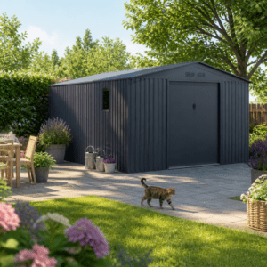 25% Rabatt ✓ 6 × 2 m | Metall Gerätehaus München 14,39 m² | Schiebetür | Satteldach | modern Unkategorisiert online kaufen 25% Rabatt ✓ 6 × 2 m | Metall Gerätehaus München 14,39 m² | Schiebetür | Satteldach | modern Unkategorisiert online kaufen