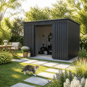 27% Rabatt ✓ 3 × 2 m | Metall Gerätehaus Pento 4,72 m² | Pultdach | modern Unkategorisiert online kaufen 27% Rabatt ✓ 3 × 2 m | Metall Gerätehaus Pento 4,72 m² | Pultdach | modern Unkategorisiert online kaufen