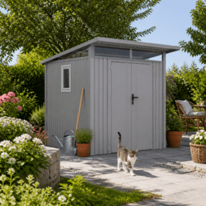 34% Rabatt ✓ 3 × 2 m | Metall Gerätehaus Skylight 4,45 m² Alu Grau | Pultdach | modern Unkategorisiert online kaufen 34% Rabatt ✓ 3 × 2 m | Metall Gerätehaus Skylight 4,45 m² Alu Grau | Pultdach | modern Unkategorisiert online kaufen