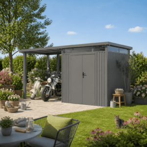 36% Rabatt ✓ 3 × 1 m | Metall Gerätehaus Style 4,45 m² Spar-Set 1 | modern Unkategorisiert online kaufen