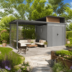 34% Rabatt ✓ 7 × 3 m | Metall Gerätehaus Style 4,45 m² Spar-Set 5 | modern Unkategorisiert online kaufen 34% Rabatt ✓ 7 × 3 m | Metall Gerätehaus Style 4,45 m² Spar-Set 5 | modern Unkategorisiert online kaufen