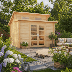 26% Rabatt ✓ 3 × 3 m | Pultdach Gartenhütte Aktiva-28 A | Massivholz Unkategorisiert online kaufen