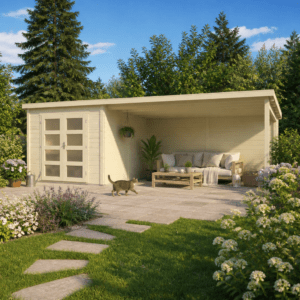 26% Rabatt ✓ 6 × 3 m | Pultdach Gartenhütte Ella 28-A mit Anbau | modern | Massivholz Unkategorisiert online kaufen 26% Rabatt ✓ 6 × 3 m | Pultdach Gartenhütte Ella 28-A mit Anbau | modern | Massivholz Unkategorisiert online kaufen