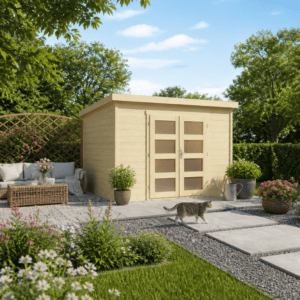26% Rabatt ✓ 3 × 3 m | Pultdach Gartenhütte Ella 28-C | modern | Massivholz Unkategorisiert online kaufen 26% Rabatt ✓ 3 × 3 m | Pultdach Gartenhütte Ella 28-C | modern | Massivholz Unkategorisiert online kaufen