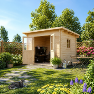26% Rabatt ✓ 3 × 3 m | Pultdach Gartenhütte Ezra 2E | Massivholz Unkategorisiert online kaufen 26% Rabatt ✓ 3 × 3 m | Pultdach Gartenhütte Ezra 2E | Massivholz Unkategorisiert online kaufen