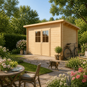 26% Rabatt ✓ 3 × 3 m | Pultdach Gartenhütte Ezra 4D | Massivholz Unkategorisiert online kaufen