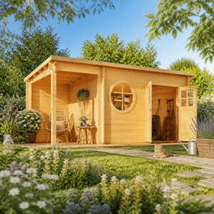 26% Rabatt ✓ 3 × 6 m | Pultdach Gartenhütte Ezra 4O | Massivholz Unkategorisiert online kaufen