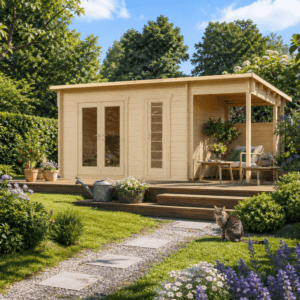 25% Rabatt ✓ 5 × 3 m | Pultdach Gartenhütte Mali 28 A | Massivholz Unkategorisiert online kaufen