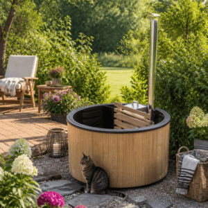 25% Rabatt ✓ Rund Linus 2 - Kleiner Hot Tub aus Holz Unkategorisiert online kaufen