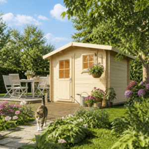 26% Rabatt ✓ 3 × 2 m | Satteldach Gartenhütte Eliza 2B | Massivholz Unkategorisiert online kaufen