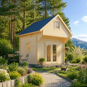 26% Rabatt ✓ 6 × 4 m | Satteldach Gartenhütte Ontario 44 | Massivholz Unkategorisiert online kaufen