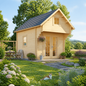 26% Rabatt ✓ 6 × 4 m | Satteldach Gartenhütte Ottawa 44 | Massivholz Unkategorisiert online kaufen