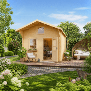 26% Rabatt ✓ 6 × 4 m | Satteldach Gartenhütte Sönke 44 B | klassisch | Massivholz Unkategorisiert online kaufen