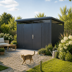 19% Rabatt ✓ 3 × 3 m | StarLine Metall Gerätehaus Solidum 9,0 m² | modern Unkategorisiert online kaufen