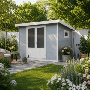 26% Rabatt ✓ 3 × 3 m | WPC Gartenhütte Ligno White 8,4 m² | modern Unkategorisiert online kaufen 26% Rabatt ✓ 3 × 3 m | WPC Gartenhütte Ligno White 8,4 m² | modern Unkategorisiert online kaufen