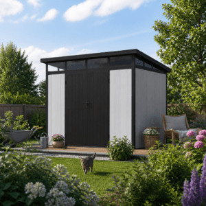 25% Rabatt ✓ 3 × 2 m | WPC Gartenhütte Skylight Pent 6,10 m² | modern Unkategorisiert online kaufen 25% Rabatt ✓ 3 × 2 m | WPC Gartenhütte Skylight Pent 6,10 m² | modern Unkategorisiert online kaufen