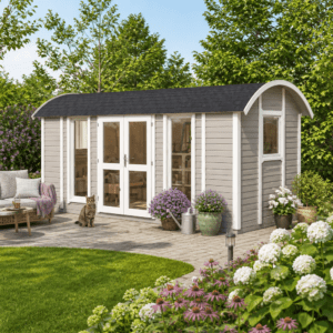 23% Rabatt ✓ 6 × 4 m | Gartenhütte Zirkus- und Schäferhaus Tom | Massivholz Unkategorisiert online kaufen