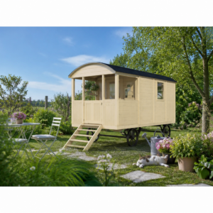 26% Rabatt ✓ 5 × 2 m | Gartenhütte Zirkus- und Schäferwagen Tobias | Massivholz Unkategorisiert online kaufen