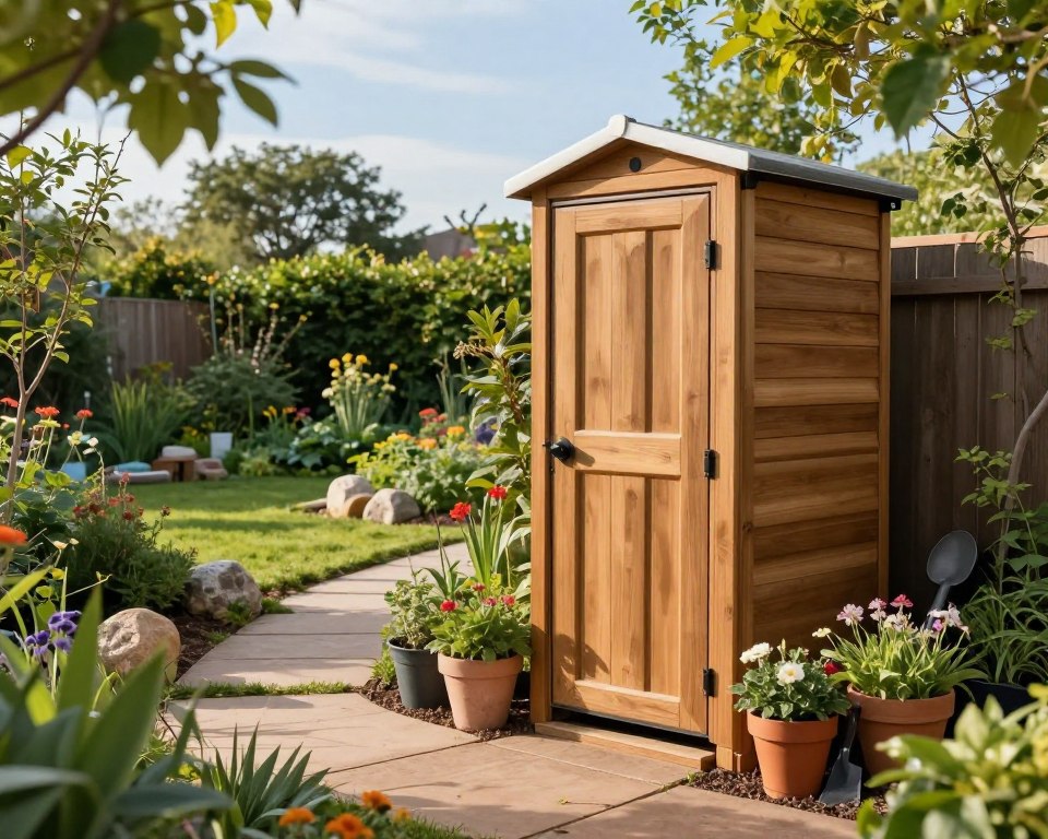 Kosten Gartentoilette