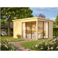26% Rabatt ! Fjordholz Gartenhütte Modell Mia 28 E 4x3m