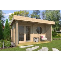 26% Rabatt ! Fjordholz Saunahaus Modell Krista