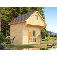 26% Rabatt ! Fjordholz Satteldach Gartenhütte Modell Ontario 44 4x3m
