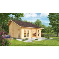 26% Rabatt ! Ferien- und Freizeit Haus Modell List 90 aus Holz