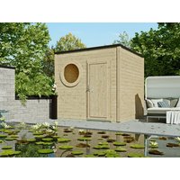 26% Rabatt ! Fjordholz Gartenhütte Modell Rondo 40 A 3x2m