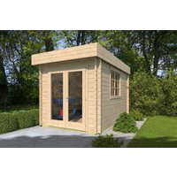 26% Rabatt ! Fjordholz Gartenhütte Modell Steve 44 4x3m