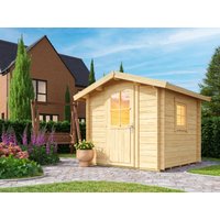 26% Rabatt ! Fjordholz Satteldach Gartenhütte Modell Eliza 1C 2x2m