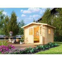 26% Rabatt ! Fjordholz Satteldach Gartenhütte Modell Eliza 2E 3x2m