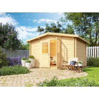 26% Rabatt ! Fjordholz Satteldach Gartenhütte Modell Eliza 4D 3x2m