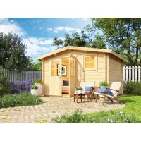 26% Rabatt ! Fjordholz Satteldach Gartenhütte Modell Eliza 4F 3x3m