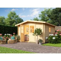 26% Rabatt ! Fjordholz Satteldach Gartenhütte Modell Eliza 5E 4x3m