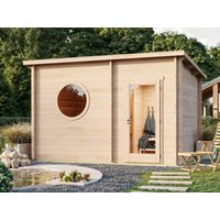 26% Rabatt ! Fjordholz Saunahaus Modell Piet