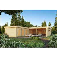 26% Rabatt ! Fjordholz Saunahaus Modell Mandri 70