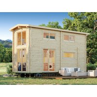 13% Rabatt ! Fjordholz Tiny Gartenhütte Modell Heritage 70 B 6x3m