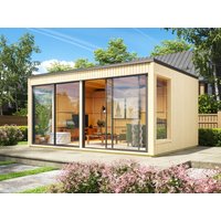 13% Rabatt ! Fjordholz Gartenhütte Modell Garden Cube B 5x3m