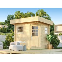 26% Rabatt ! Fjordholz 5-Eck Saunahaus Modell Mari 44 B