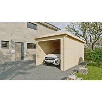 26% Rabatt ! Fjordholz Holzgarage / Carport Modell Anja 28