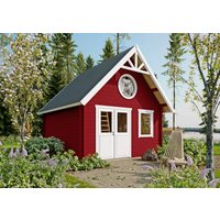 26% Rabatt ! Fjordholz Gartenhütte Modell Kjell 44 - klassisches 6x4m