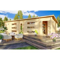 14% Rabatt ! Fjordholz Gartenhütte Modell Dundee 90 B 6x4m