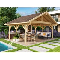 26% Rabatt ! Fjordholz Garten Freisitz Modell Max XL