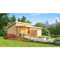 26% Rabatt ! Fjordholz Gartenhütte Alu Concept Zürich 70 6x4m