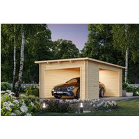 26% Rabatt ! Fjordholz Holzgarage / Carport Modell Volker 40