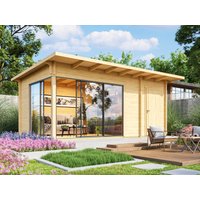 26% Rabatt ! Fjordholz Gartenhütte Modell Starla 70 B Premium 6x4m