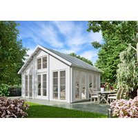 26% Rabatt ! Fjordholz Gartenhütte Modell Bern 44 6x4m